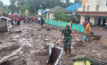 Banjir Bandang Putus Akses Jalan Lingkar Kota Ternate - GenPI.co