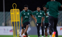 Persiapan Lawan Timnas Indonesia, Arab Saudi Latihan Umpan-mengumpan - GenPI.co