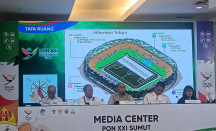 Stadion Utama Sumut Siap Dipakai Upacara Penutupan PON 2024, Presiden Jokowi Dijadwalkan Hadir - GenPI.co