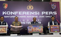 Polri Tangkap 3 Orang dan Sita Uang Rp 70 Miliar Terkait Kasus Judi Online - GenPI.co