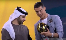 Jadi Top Scorer Sepanjang Masa, Cristiano Ronaldo Sabet 2 Penghargaan Globe Soccer Awards - GenPI.co