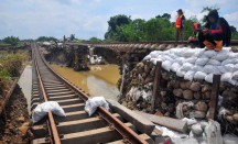 Jalur Kereta Api di Grobogan Terkena Banjir, 10 Perjalanan KA Dibatalkan - GenPI.co