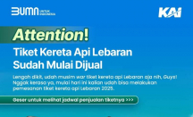 Jangan Sampai Kehabisan! Tiket Kereta Api Mudik Lebaran 2025 Sudah Bisa Dipesan - GenPI.co