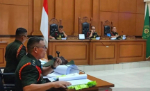 3 Prajurit TNI AL Jalani Sidang Tuntutan Kasus Penembakan Bos Rental Mobil - GenPI.co