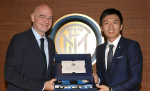 Presiden FIFA Dukung Inter Milan Jelang Lawan Barcelona di Liga Champions - GenPI.co