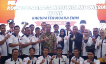 Wagub Cik Ujang Kukuhkan Kepengurusan KONI Muara Enim 2025-2029 - GenPI.co