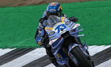 Kalahkan Marc Marquez di Sprint Race MotoGP Inggris 2025, Alex Marquez: Saya Senang! - GenPI.co