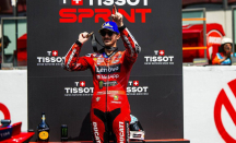 Francesco Bagnaia Kesal Gagal Menang di Sprint Race MotoGP Italia 2025 - GenPI.co