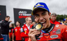 Marc Marquez Ngaku Nyaris Jatuh di Sprint Race MotoGP Jerman 2025 - GenPI.co