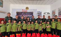 Siswa Diklapaif Gelar Bhakti Sosial, Kapten Inf Yohanes Rahawarin: TNI untuk Rakyat - GenPI.co