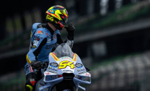 Marc Marquez Jatuh, Fermin Aldeguer Juara MotoGP Mandalika 2025 - GenPI.co