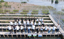 Hari Habitat Sedunia: Cermati Fintech Group Tanam Bibit Mangrove - GenPI.co