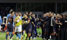 Napoli Bungkam Inter, Conte dan Lautaro Nyaris Adu Fisik di Pinggir Lapangan - GenPI.co