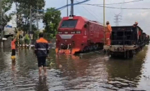 Banjir Genangi Jalur Rel Semarang, 16 Perjalanan KA Batal dan Ubah Pola Operasi - GenPI.co