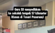 Dipecat karena Absen 28 Hari, Guru Nur Aini Harus Tempuh 114 Km PP ke Sekolah - GenPI.co