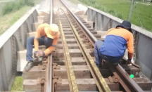 108 Baut Rel Dicuri di Jalur Blitar Rejotangan, Daop 7 Madiun Bergerak Cepat - GenPI.co