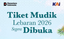 Siap Mudik! Tiket Kereta Lebaran 2026 Bisa Dibeli Mulai 25 Januari - GenPI.co
