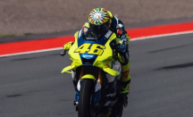 Jelang MotoGP 2026, Valentino Rossi Berkendara di Sirkuit Mandalika - GenPI.co