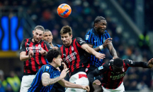 Link Live Streaming Liga Italia Malam Ini AC Milan vs Inter Milan: Derbi Istimewa - GenPI.co