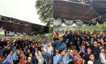 Pemakaman Vidi Aldiano Penuh Nuansa Biru, Warna Keberuntungan - GenPI.co
