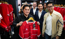 Jersey Baru Timnas Indonesia Mengusung Motif Batik, Erick Thohir Beri Apresiasi - GenPI.co