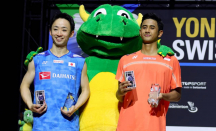 Dikalahkan Yushi Tanaka di Final Swiss Open 2026, Alwi Farhan Bersyukur - GenPI.co