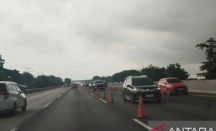 Arus Balik Padat, Contraflow Diterapkan di Tol Jakarta-Cikampek KM 70 hingga KM 47 - GenPI.co
