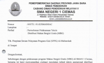 Viral SMAN 1 Ciemas Hentikan MBG, Minta Distribusi Tak Dibebankan Kepada Guru - GenPI.co