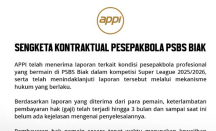 Viral Gaji Pemain PSBS Biak Belum Dibayar 3 Bulan, APPI Buka Suara - GenPI.co