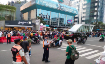 Polisi Jaga Lokasi Zebra Cross, Citayam Fashion Week Bubar - GenPI.co