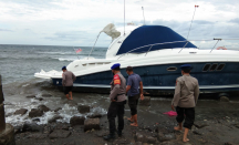 Kapal Yacht Misterius Bendera Malaysia Terombang Ambing di Bali - GenPI.co Bali