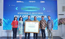 Perluas Transaksi Digital, BRI Gandeng Oppo Indonesia - GenPI.co Bali