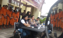 Polisi Tangkap 6 Tersangka Kasus Pencurian Motor di Serang - GenPI.co Banten