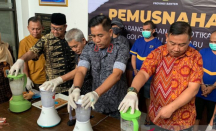 BNN Banten Musnahkan Sabu-sabu Seberat 1,98 Kilogram - GenPI.co Banten