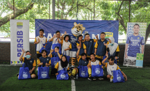 Persib Bandung ajak penyandang Down Syndrome Bermain Bola Bersama - GenPI.co Jabar