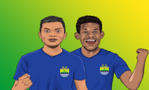 Persib Resmi Perkenalkan Ricky Kambuaya dan Rachmat Irianto - GenPI.co Jabar