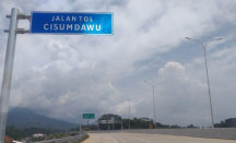 Jalan Tol Cisumdawu Masih Sepi Peminat Hingga H-7 Lebaran - GenPI.co Jabar