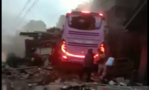 Bus yang Terlibat Kecelakaan di Ciamis Baru Pulang Berwisata - GenPI.co Jabar