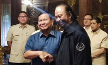 Surya Paloh dan Prabowo Subianto Bertemu Bahas Pilpres - GenPI.co Jabar