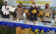 Polda Jateng Sita 4,66 Kg Sabu-sabu, Mayoritas dari Malaysia - GenPI.co Jateng