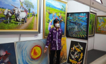 IACF Demak Pamerkan Ratusan Lukisan, Harganya Mulai Rp1 Juta - GenPI.co Jateng