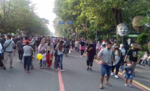 CFD Kota Solo Ramai, Pengunjung: Jalan Kaki Saja Macet - GenPI.co Jateng
