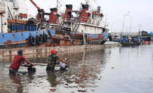 Banjir Rob Semarang Akibat Siklus Akhir Bulan Purnama - GenPI.co Jateng