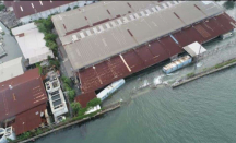 Begini Kondisi Tanggul di Pelabuhan Semarang yang Jebol - GenPI.co Jateng