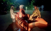 Hujan Lebat Bikin Sejumlah Desa di Cilacap Tergenang Banjir - GenPI.co Jateng