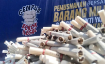 296.000 Batang Rokok Ilegal Diamankan Bea Cukai Kudus, Sebegini Nilainya - GenPI.co Jateng