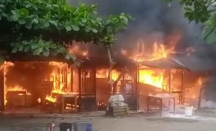 Pasar Ngaliyan Semarang Kebakaran, Sejumlah Kios Hangus - GenPI.co Jateng