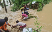 Tanggul Sungai Kaliombo Jebol, Ratusan Rumah di Pati Tergenang Banjir - GenPI.co Jateng