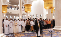 Wakil Presiden Ma’ruf Amin Salat Subuh Perdana, Masjid Sheikh Zayed Solo Resmi Dibuka untuk Umum - GenPI.co Jateng