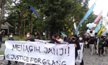Ini Tuntutan Puluhan Mahasiswa UNS Solo Demo Terkait Kasus Gilang - GenPI.co Jateng